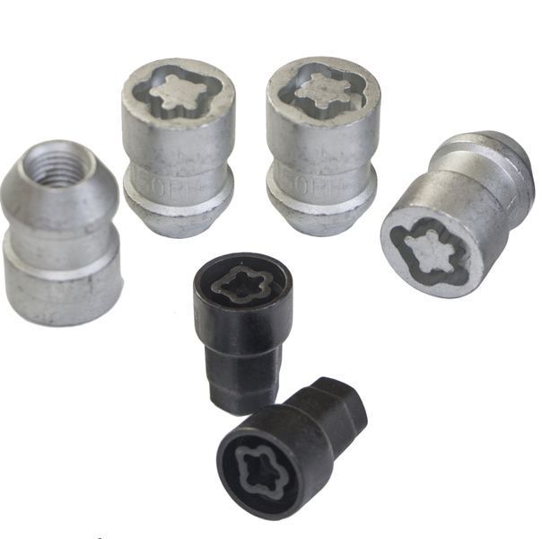 Гайка секретная коническая M12x1.5 (L33 NEX, ключ 19/21) хром 5454002 фото