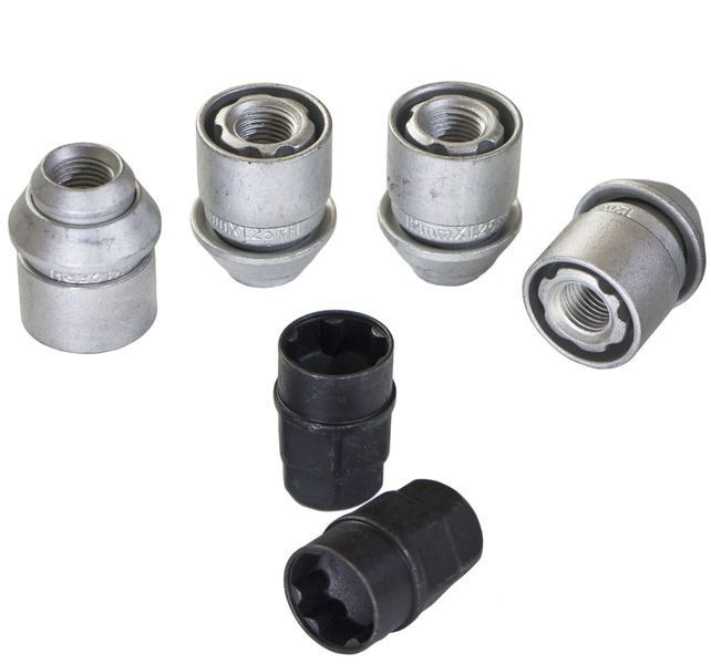 Гайка секретная коническая M12x1.25 (L34.5 NEX, ключ 19/21) 5454005 фото
